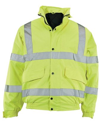     Hi-Vis Class 3 Bomber Jacket - Yellow

