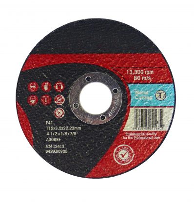 	Abrasive THIN Metal Cutting Discs
