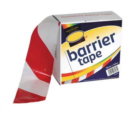     Zebra Barrier Tape (Red / White)
