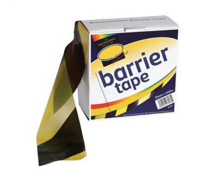     Zebra Barrier Tape 500M (Black & Yellow)
