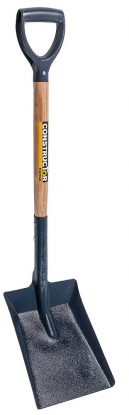     Constructor Wood Shaft Open Socket Shovel (PYD Handle)
