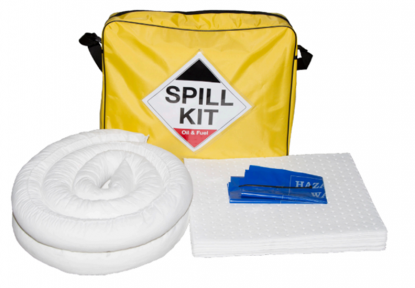 	Constructor Premium Oil/Fuel Spill Kit comes with Vinyl Satchel
