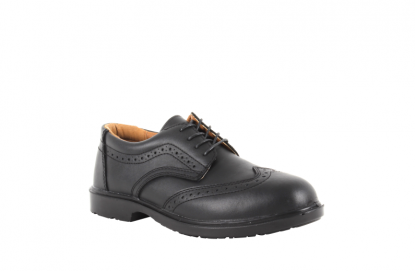 	Leather Brogue Safety Shoes S1P
