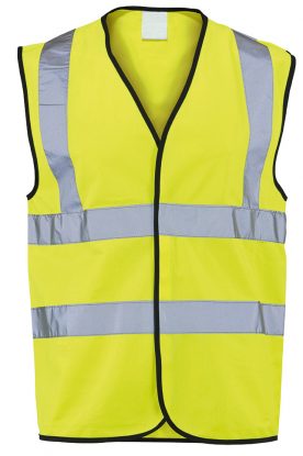 Hi-vis Waistcoat - Construction Site Safety Products