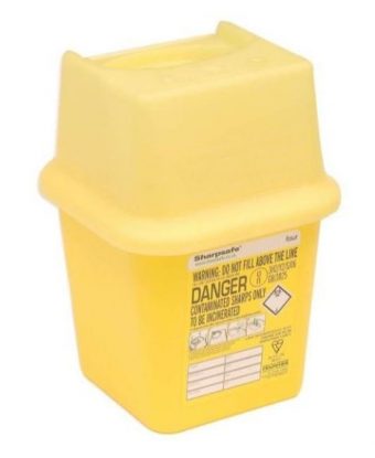     Sharps Bin c/w Lid
