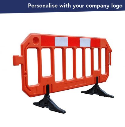     Constructor Blow Moulded Pedestrian Barrier with Anti-Trip feet
