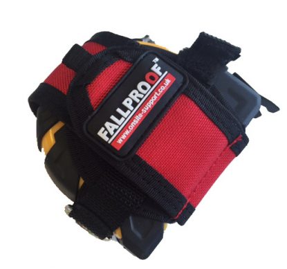     Fallproof Tethered Tape Measure Holder
