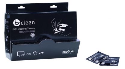 	Bollé B500 Lens Cleaning Towelettes

