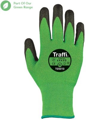     Traffi X-Dura Classic PU Cut Level D Safety Glove
