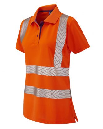     LEO PIPPACOTT ISO 20471 Class 2 Coolviz Ultra Womens Polo Shirt
