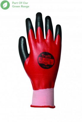     Traffi Waterproof Nitrile Cut Level A Safety Glove

