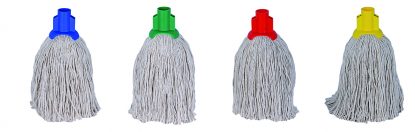 	Colour Coded Mop Head -No.12 Twine  Socket Mop
