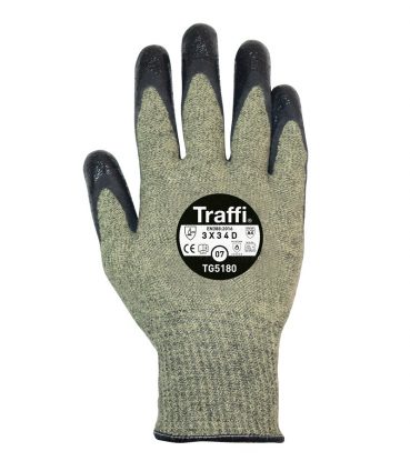 	Traffi ARC Flash Cut Level D Safety Glove
