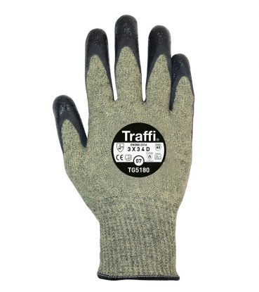     Traffi ARC Flash Cut Level D Safety Glove
