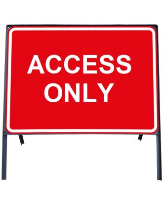 	Access Only Sign in Frame with Clips
