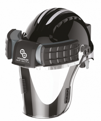 	JSP PowerCap Infinity, Fully Integrated, Powered-Air Respirator
