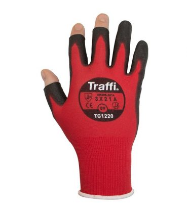     Traffi X-Dura 3-Digit PU Cut Level A Safety Glove
