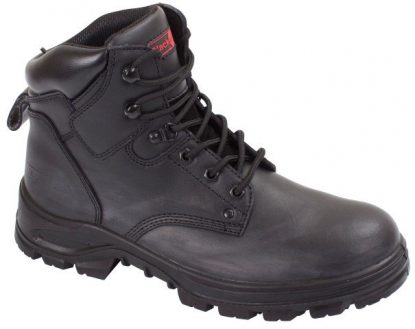 	Steel Toe and Midsole Trekking Boots - Black
