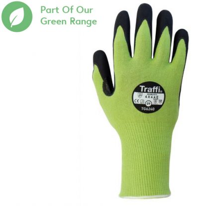     TRAFFI TG6240 Microdex LXT Cut Level E Nitrile Coated Gloves
