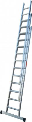 	3 Section Trade Aluminium Extension Ladder with Stabaliser
