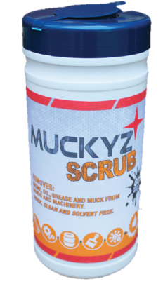 	Muckyz Scrub Heavy Duty Rough Hand and Surface Cleaning Wet Wipes
