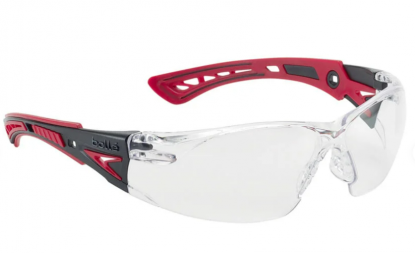 	Bollé RUSH+ Platinum Coated Safety Glasses with Anti-Scratch & Anti-Mist Lens
