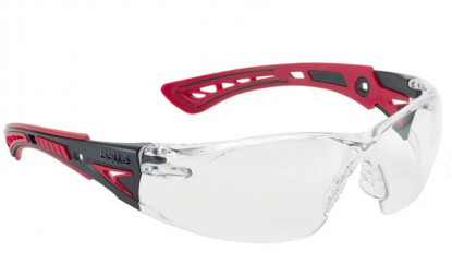     Bollé RUSH+ Platinum Coated Safety Glasses with Anti-Scratch & Anti-Mist Lens
