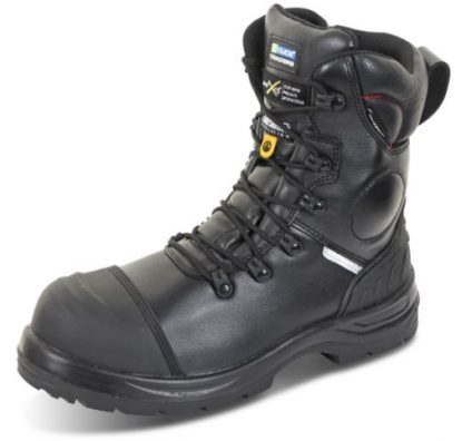     Click Trencher Plus Side Zip Safety Boot - Black
