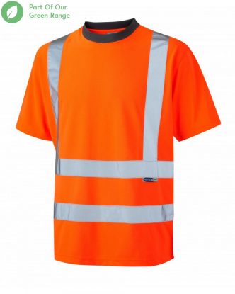 	LEO BRAUNTON ISO 20471 Class 2 Ecoviz T-Shirt
