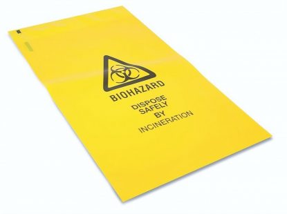 	Clinical Waste Bag Self Seal Yellow 38x35cm
