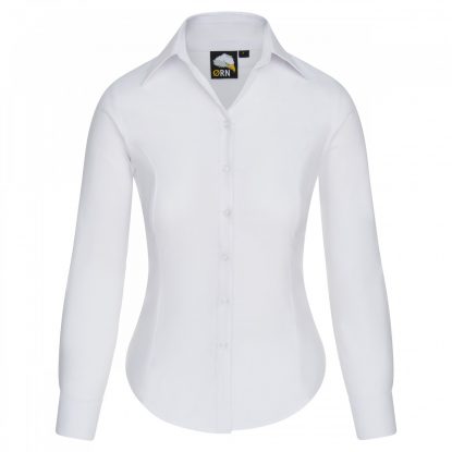     Classic Womens Oxford Long Sleeve Blouse
