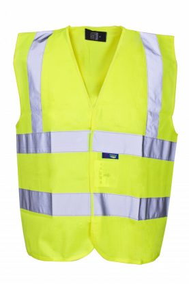    Shortened Hi-Vis Waistcoat - Yellow
