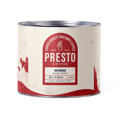 	Presto Columbian 100% Arabica Premium Sustainable Instant Coffee
