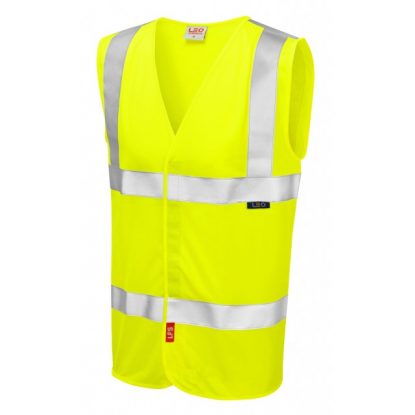     LEO MILFORD ISO 20471 Class 2 LFS Waistcoat - Yellow
