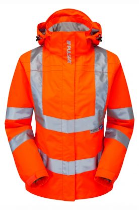     Pulsar Rail Spec Womens Unlined Storm Coat Orange
