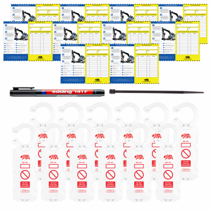     BearTOOLS Excavator Inspection Record Kit -10PK
