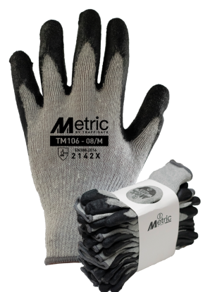 	Latex Coated Polycotton Cut 1 Safety Glove - Pack 10
