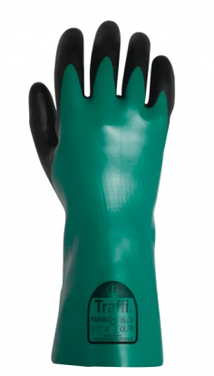 	Traffi TG6500 Waterproof Chemical Cut Level D Safety Glove
