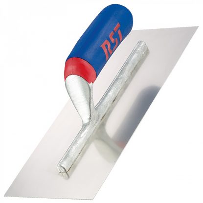     Professional Stainless Steel Finishing Trowel Soft Touch Handle 400mm/16"
