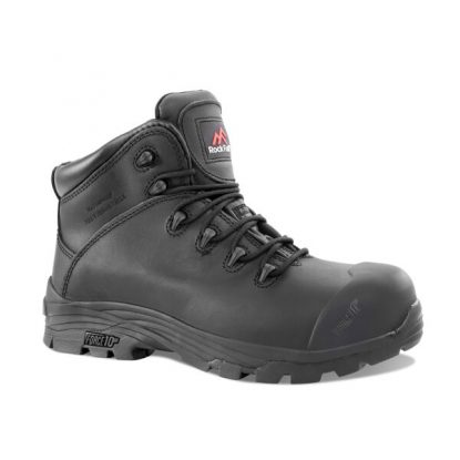 	Denver 100% Non-Metallic Safety Boot with protective toecap and midsole Black

