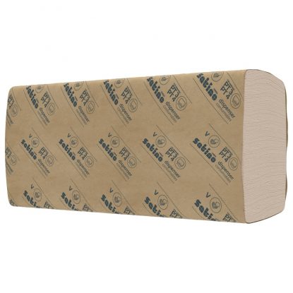     Satino PureSoft V Fold Hand Towels - 2 Ply V-Fold 100% Recycled Hand Towels
