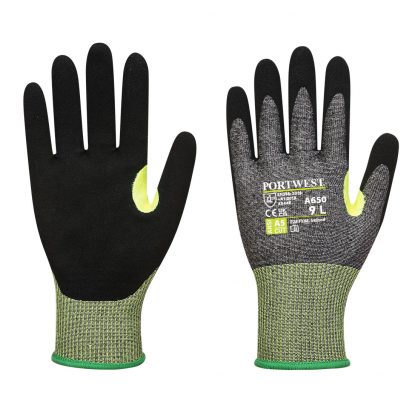     Nitrile Coated Nylon Cut Level E Safety Glove - Pack 12
