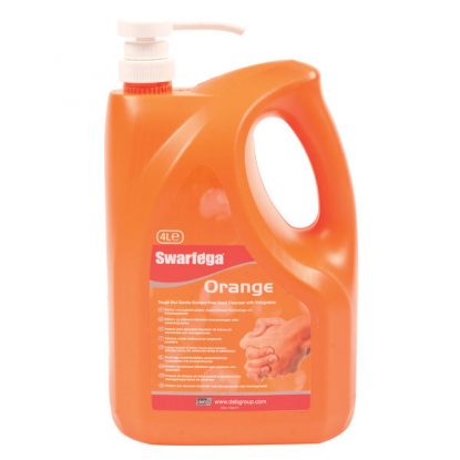 	Swarfega Orange Hand Cleanser - 4Ltr - Pump Bottle
