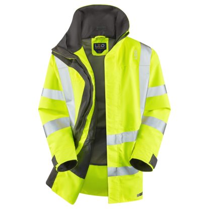     LEO  ISO 20471 Class 3 Breathable Executive Anorak
