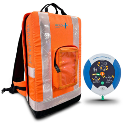     AEROKIT Emergency Response Rucksack with 500P Defibrillator
